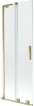 Mexen Velar L paravan de baie cu 2 uși glisante 75 x 150 cm, transparent, auriu - 896-075-003-01-50 (896-075-003-01-50)