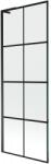 Mexen Next L paravan de baie 1-canat 70 x 150 cm, grilaj negru, negru - 895-070-000-03-77-70 (895-070-000-03-77-70)