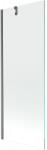 Mexen Next paravan de cadă cu 1 canat 70 x 150 cm, transparent, gri armat periat - 895-070-000-00-00-66 (895-070-000-00-00-66)