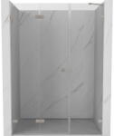 Mexen Lunar-F ușile de duș pliabile stânga 110 cm, transparent, nichel periat - 836S-110-050-97-00-L (836S-110-050-97-00-L)