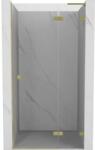 Mexen Lunar L ușă de duș pivotantă dreapta 105 cm, transparentă, aurie periată - 834L-105-000-55-00-P (834L-105-000-55-00-P)