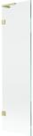 Mexen Lunar L paravan de cadă cu 1 canat 50 x 150 cm, transparent, auriu periat - 897L-050-000-55-00 (897L-050-000-55-00)