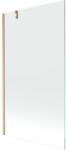 Mexen Next paravan de cadă cu 1 panou, 100 x 150 cm, transparent, cupru periat - 895-100-000-00-00-65 (895-100-000-00-00-65)