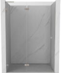 Mexen Lunar L ușă de duș batantă stânga 135 cm, transparent, nichel periat - 834L-135-000-97-00-L (834L-135-000-97-00-L)