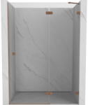 Mexen Lunar ușile de duș batante dreapta 140 cm, transparent, cupru periat - 834-140-000-65-00-P (834-140-000-65-00-P)