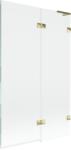 Mexen Lunar L paravan de baie cu 2 uși dreapta 110 x 150 cm, transparent, auriu - 897L-110-100-50-00-P (897L-110-100-50-00-P)