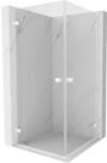 Mexen Lunar-B Duo cabină de duș cu uși batante 85 x 85 cm, transparent, alb - 832-085L-085P-20-00 (832-085L-085P-20-00)