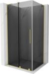 Mexen Velar L cabină de duș glisantă 120 x 70 cm, grafit, aurie periată - 871-120-070-43-55 (871-120-070-43-55)