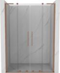 Mexen Velar L Duo uși de duș glisante 160 cm, transparent, cupru periat - 871-160-003-02-65 (871-160-003-02-65)