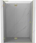 Mexen Lunar L ușile de duș pivotante stânga 140 cm, transparente, aurii periate - 834L-140-000-55-00-L (834L-140-000-55-00-L)