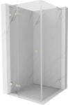 Mexen Lunar L cabină de duș batantă stânga 90 x 90 cm, transparent, nichel periat - 834L-090-090-97-00-L (834L-090-090-97-00-L)