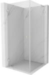 Mexen Lunar-B L cabină de duș cu balamale pe stânga 90 x 90 cm, transparent, nichel periat- 832L-090-090-97-00-L (832L-090-090-97-00-L)