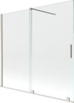 Mexen Velar paravan cadă cu 2 aripi culisante 170 x 150 cm, transparent, nichel periat - 896-170-000-01-97 (896-170-000-01-97)