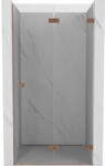 Mexen Lunar-F ușă de duș pliabilă dreapta 85 cm, transparentă, cupru periat - 836-085-000-65-00-P (836-085-000-65-00-P)