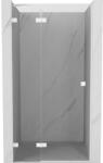 Mexen Lunar ușă de duș batantă stânga 105 cm, transparentă, albă - 834-105-000-20-00-L (834-105-000-20-00-L)