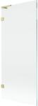 Mexen Lunar L paravan de baie cu 1 canat 80 x 150 cm, transparent, auriu periat - 897L-080-000-55-00 (897L-080-000-55-00)