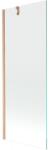 Mexen Next panou de duș cu un singur panou 70 x 150 cm, transparent, cupru periat - 895-070-000-00-00-65 (895-070-000-00-00-65)
