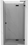 Mexen Lunar L ușile de duș batante dreapta 105 cm, transparent, negru - 834L-105-000-70-00-P (834L-105-000-70-00-P)