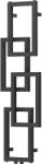 Mexen Grid dekoratív fürdőszobai radiátor 1115 x 360 mm, 279 W, antracit - W215-1115-360-00-66 (W215-1115-360-00-66)