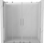 Mexen Velar L Duo tolóajtós zuhanykabin 170 cm, homályos, króm - 871-170-003-32-01 (871-170-003-32-01)