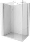 Mexen Kioto-X Walk-in zuhanyfal 120 x 110 cm, átlátszó 10 mm, króm - 800-120-202-01-00-110-X (800-120-202-01-00-110-X)