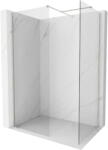 Mexen Kioto-X zuhanyfal Walk-in 150 x 120 cm, átlátszó 10 mm, kefélt nikkel - 800-150-202-97-00-120-X (800-150-202-97-00-120-X)