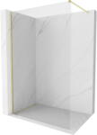 Mexen Kioto-X zuhanyfal Walk-in 70 x 200 cm, áttetsző 10 mm, arany kefe - 800-070-101-55-00-X (800-070-101-55-00-X)
