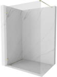 Mexen Lunar walk-in zuhanyfal bal oldali 120 x 200 cm, átlátszó 8 mm, arany - 830-120-000-50-00-L (830-120-000-50-00-L)