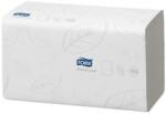 Tork Kéztörlő, Z hajtás, toalettbe dobható, 2 rétegű, 250 lap, H3 rendszer, Advanced, TORK "Singlefold", fehér (KHH459) - tintasziget