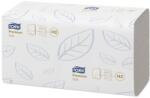 Tork Kéztörlő, Interfold hajtás, 2 rétegű, 100 lap, H2 rendszer, Premium, TORK "Xpress Soft Multifold", fehér (KHH291)