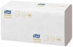 Tork Kéztörlő, Interfold hajtás, H2 rendszer, 2 rétegű, 100 lap, Premium, TORK "Xpress Extra Soft Multifold", fehér (KHH251)