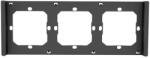 SONOFF Cadru pentru comutator M5 80 triplu de 3 ori SONOFF M5-3C-80-F (grafit/negru) (067677)