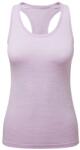 TriDri® Női varrás nélküli sport trikó 3D Fit - Lila melírozott | L (TR509-1000408227)