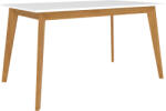 ARBYD Fehér fa étkezőasztal Thia 140 x 80 cm (1014BD)