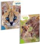 Ars Una A4 spirálfüzet, sima Icons of the Wild (5492) 25 (53914927)