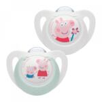 Nuk Cumi Star Disney Peppa Pig 0-6m (2 db)