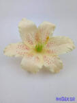  Liliom selyemvirág fej D16cm - Barack