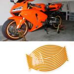  Felnicsík szett narancssárga -fényvisszaverős- (250) - valtogomb