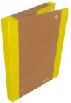 DONAU Füzetbox DONAU Life A/4 3 cm karton tépőzárral neon sárga-barna (VL_847127823)