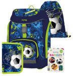 KARTON P+P Iskolatáska szett OXY SHERPY 4 részes Football tolltartóval, tornazsákkal és cserélhető matricával (VL_3900246316)