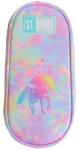 St. Majewski Penar borseta 1 compartiment, 1 extensie, oval, Majewski, Colectia Magic Unicorn 2025, PC-01, 20.5x9.5x5 cm (5903235685453) Penar