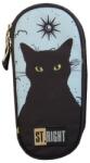 St. Majewski Penar borseta 1 compartiment, 1 extensie, oval, Majewski, Colectia Night Cats 2025, PC-01, 20.5x9.5x5 cm (5903235680328) Penar