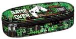 St. Majewski Penar borseta 1 compartiment, 1 extensie, oval, Majewski, Colectia Game Over 2025, PC-01, 20.5x9.5x5 cm (5903235681424) Penar