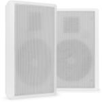 Power Dynamics WSF30W Set 2 difuzoare de perete, 100V, 5.25", 10W RMS, alb, Power Dynamics (952.556)