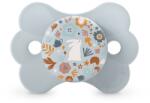 BabyJem Suzeta fiziologica 0-6 luni, albastru, wonderland butterfly suavinex