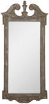 Clayre & Eef Oglinda perete lemn verde maro vintage 65x3x145 cm (52S324)