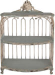 Clayre & Eef Raft fier verde bej vintage 38x23x55 cm (6Y5719) Raft