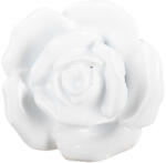 Clayre & Eef Set 2 butoni mobilier ceramica alba Floare Ø 4x3 cm (61876)