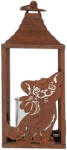 Clayre & Eef Felinar metal maro Pisicuta 15x15x37 cm (6Y5776)