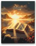  Festés számok szerint - Biblia a hegyekben Méret: 40x50cm, Keretezés: Keret nélkül (csak a vászon)